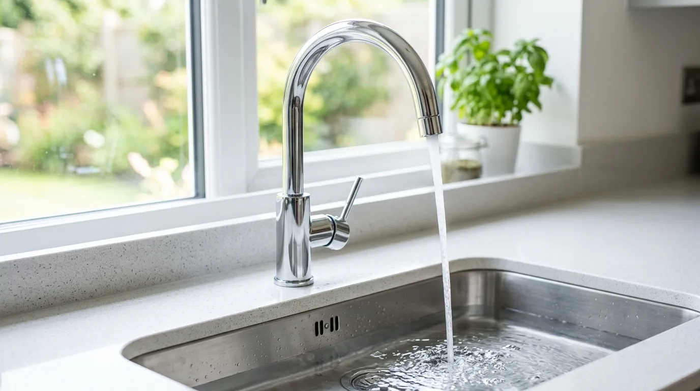 Local Plumbing Master Pros same day plumber fixing a faucet in Waverly, NE